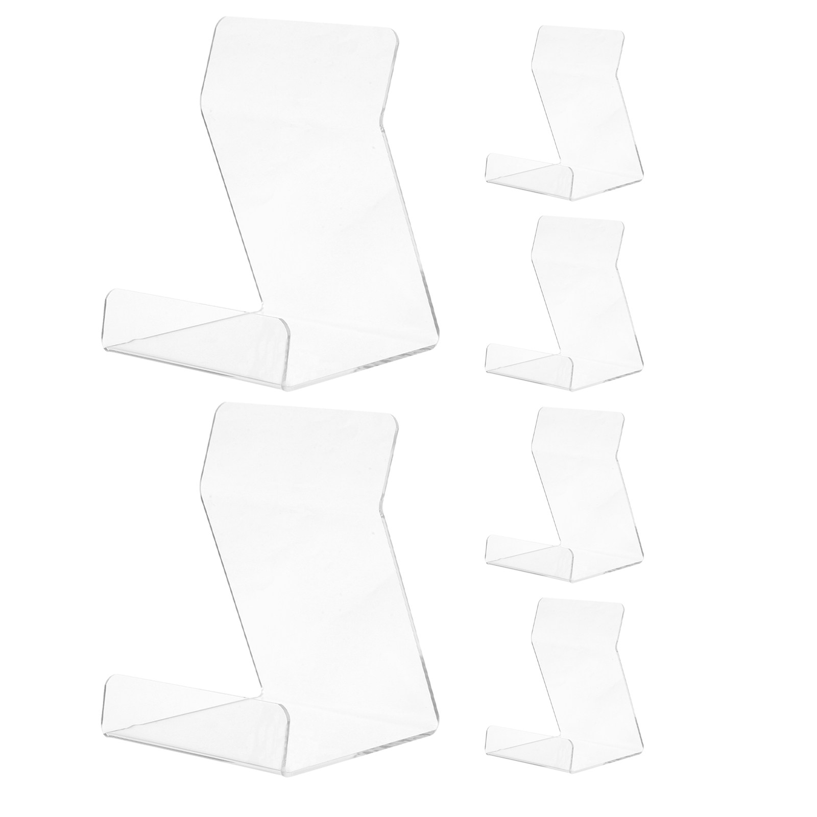 6 ชิ้น ขาตั้งโชว์หนังสืออะคริล - Clear Acrylic Book Stand Holder บทวิจารณ์และราคา