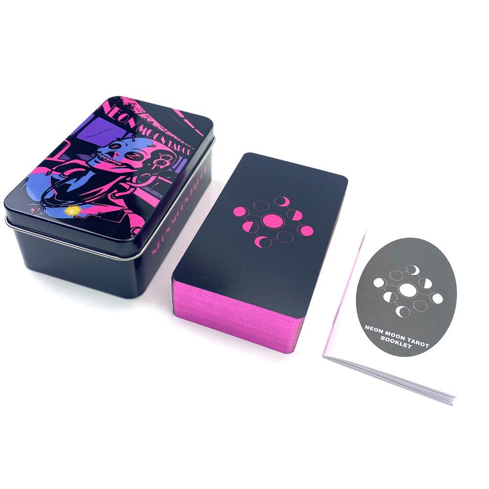 ไพ่ทาโรต์นีออนมูน ขอบเคลือบทอง - Tarot Deck With Guidebook บทวิจารณ์และราคา