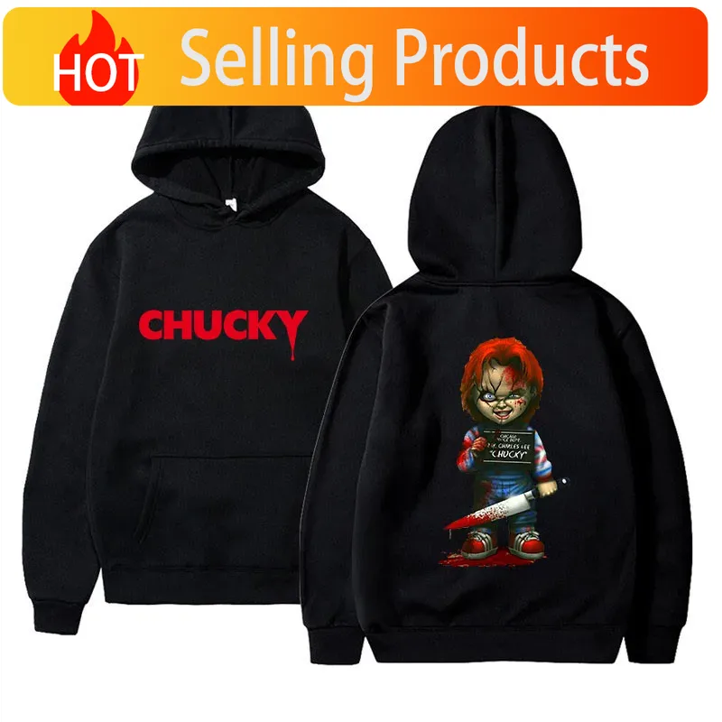 เสื้อฮู้ดลายหนังสยองขวัญ Chuck - Movies บทวิจารณ์และราคา